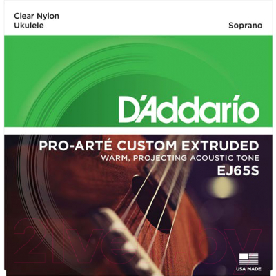 

Струны для укулеле D'Addario, EJ65S