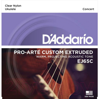 

Струны для укулеле D'Addario, EJ65C