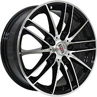 

Литой диск Alcasta, M16 16x6.5" 4x100мм DIA 60.1мм ET 50мм BKF