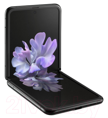 Смартфон Samsung Galaxy Z Flip / SM-F700FZKDSER (черный бриллиант)