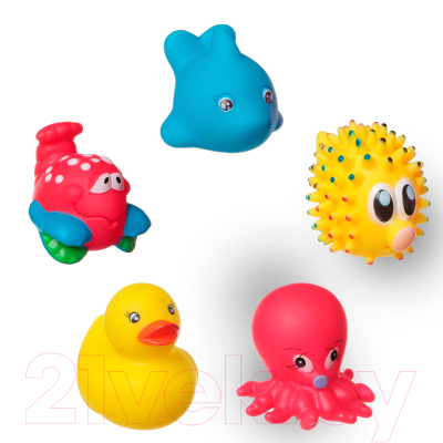 Набор игрушек для ванной Bondibon ВВ1401