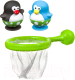Игра для ванной Bondibon Сачок и 2 пингвина / ВВ3466 - 