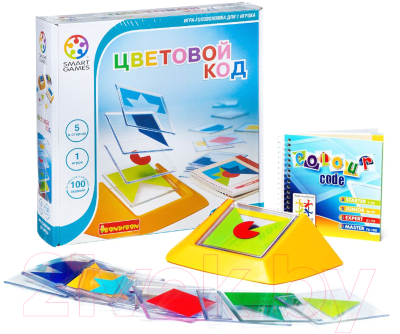 Игра-головоломка Bondibon Цветовой код / ВВ0352