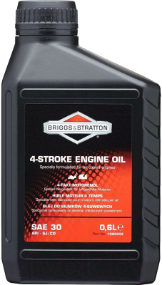 Моторное масло Briggs & Stratton SAE-30 / 100005E (0.6л)