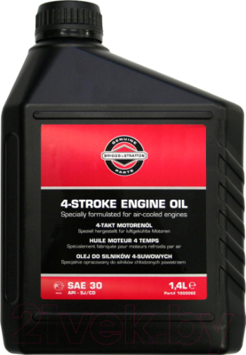 Моторное масло Briggs & Stratton SAE-30 / 100006E (1.4л)