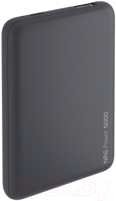 Портативное зарядное устройство Deppa NRG Power 5000mAh / 33549 (серый)
