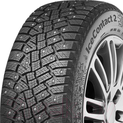 Зимняя шина Continental IceContact 2 SUV 215/55R18 99T (шипы)