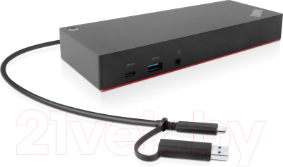 Док-станция для ноутбука Lenovo ThinkPad Hybrid USB-C with USB A Dock (40AF0135EU)