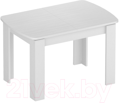 Обеденный стол Eligard Arris 2 (белый структурный)