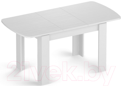 Обеденный стол Eligard Arris 2 (белый структурный)