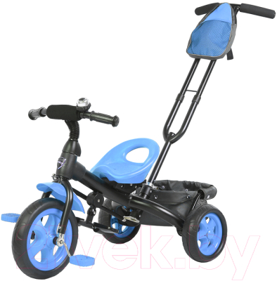 Трехколесный велосипед с ручкой GalaXy Виват 3 (синий)
