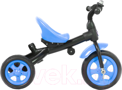 Трехколесный велосипед с ручкой GalaXy Виват 3 (синий)