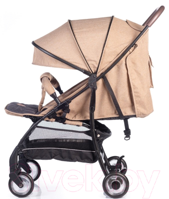 Детская прогулочная коляска Acarento Primavera / AS110 (бежевый/серый)