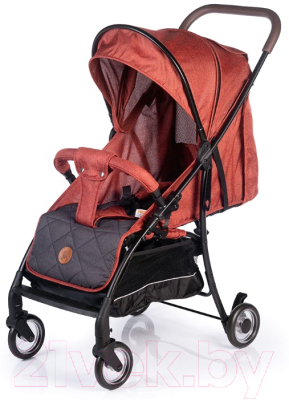 Детская прогулочная коляска Acarento Primavera / AS110 (красный/серый)
