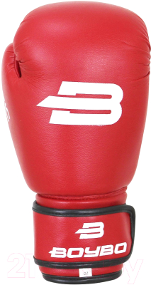 Боксерские перчатки BoyBo Basic (12oz, красный)
