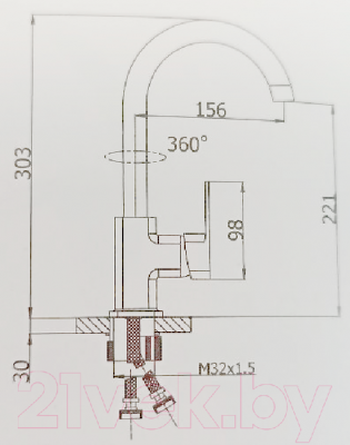 Смеситель Edeny E3551-5