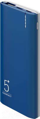 Портативное зарядное устройство Olmio C-05 5000mAh / 039178 (синий)