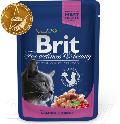 

Корм для кошек Brit, Premium Chicken & Turkey / 100308