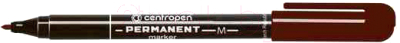 Маркер перманентный Centropen 1мм M / 2846 9411 (коричневый)