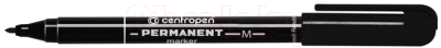 Маркер перманентный Centropen 1мм M / 2846 9412 (черный)