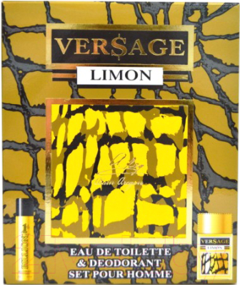 

Парфюмерный набор Positive, Versage Limon туалетная вода мужская 100мл+дезодорант 75мл