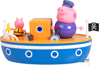 Игрушка для ванной Peppa Pig Корабль дедушки Пеппы / 37224
