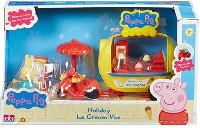 Мини-кафе игрушечное Peppa Pig Кафе-мороженое Ребекки / 30628
