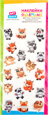 

Набор наклеек ArtSpace, Животные emodji / 261090