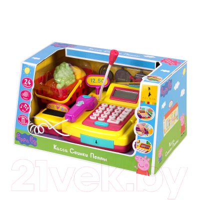 Касса игрушечная Peppa Pig Со световым и звуковым модулем / 33548