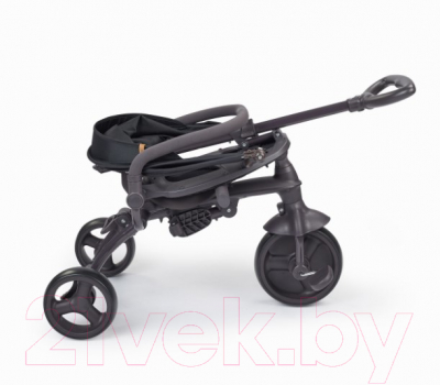 Трехколесный велосипед с ручкой Happy Baby Mercury 50015 (коричневый)