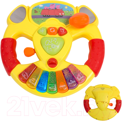 Развивающая игрушка Peppa Pig Музыкальный руль / 30967
