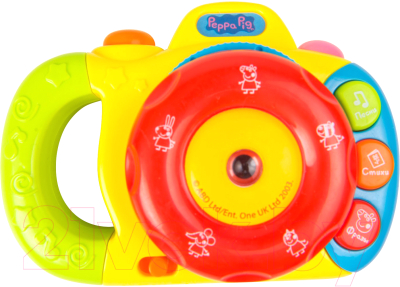 

Развивающая игрушка Peppa Pig, Фотоаппарат с проектором / 30966