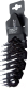 Расческа VO7 Soft-touch Черный бархат c натуральной щетиной (16x6) - 