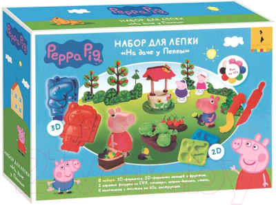 

Набор для лепки Peppa Pig, На даче у Пеппы / 33516