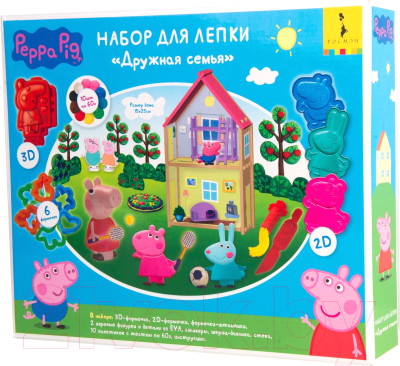 

Набор для творчества Peppa Pig, Дружная семья / 33518