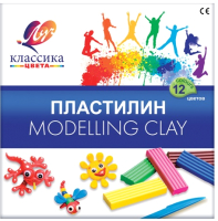 Пластилин ЛУЧ Классика / 7С 331-08 (12цв) - 