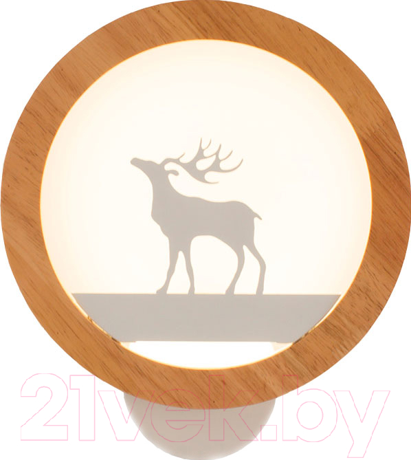 Бра Home Light Астерия C053-5 (дерево/белый)