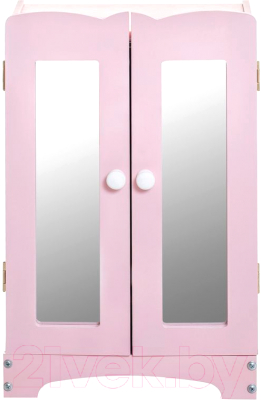 Аксессуар для куклы Paremo Шкаф / PFD116-07 (розовый)