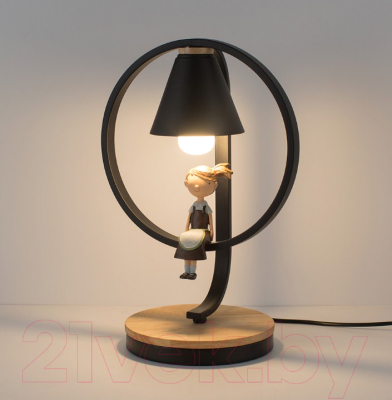 Прикроватная лампа Home Light Астерия E013-1-B (черный)
