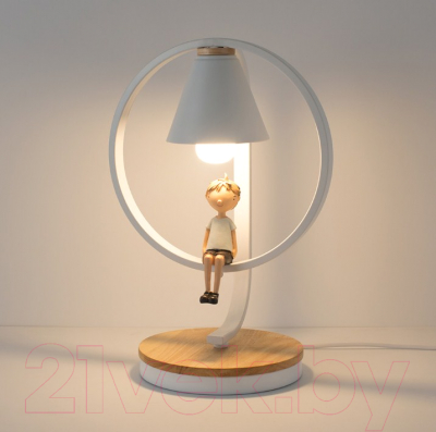 Прикроватная лампа Home Light Астерия E013-2-W (белый)