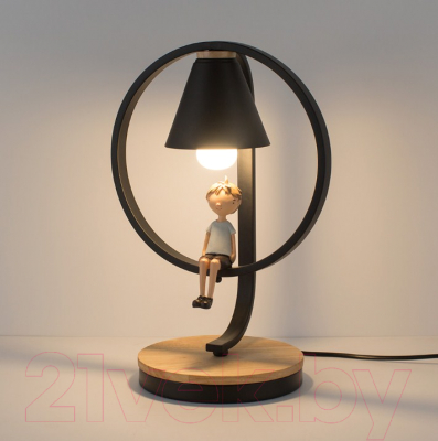 Прикроватная лампа Home Light Астерия E013-2-B (черный)