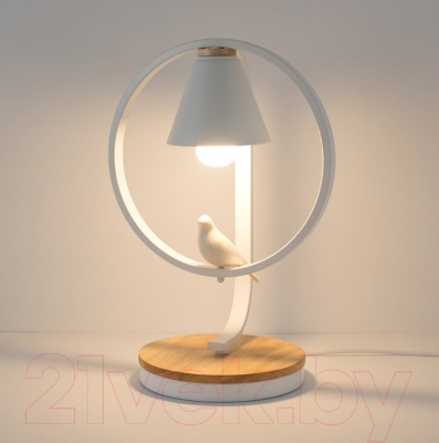 Прикроватная лампа Home Light Астерия E019-4-W (белый)