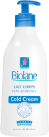Молочко для тела детское Biolane Cold Cream питательное защитное (350мл) - 