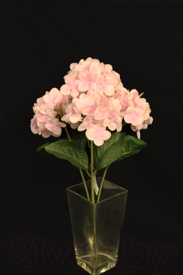 Искусственный букет Orlix Букет из гортензий / 06-144-B/1 (розовый)