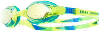 Очки для плавания TYR Kids Swimple Tie Dye Mirrored / LGSWTDM/298 (лайм)