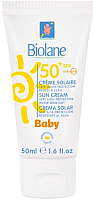 Крем солнцезащитный Biolane SPF50 детский (50мл) - 