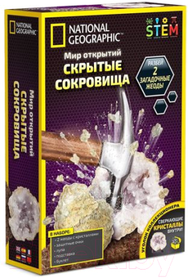 

Набор для опытов National Geographic, Скрытые сокровища / 36026