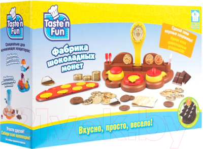 

Детская кухня Taste'n fun, Фабрика шоколадных монет / 36660