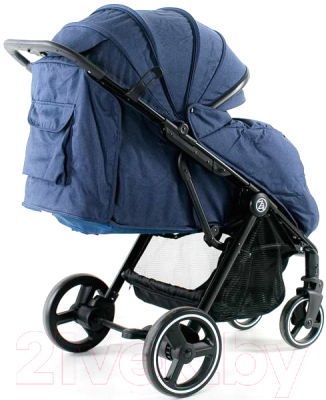 Детская прогулочная коляска Babyzz B100 (синий)