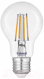 Лампа General GLDEN-A60S-B-6-230-E27-2700 / 660216
